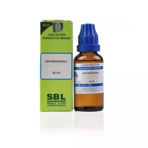 SBL Dilution Homéopathique Anthrakokali 30 ml