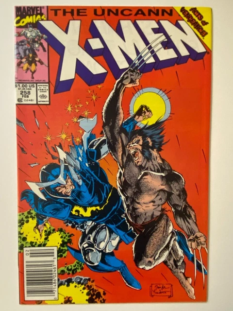 UNCANNY X-MEN #258 (1990) MARVEL Claremont Jim Lee Acts of Vengeance