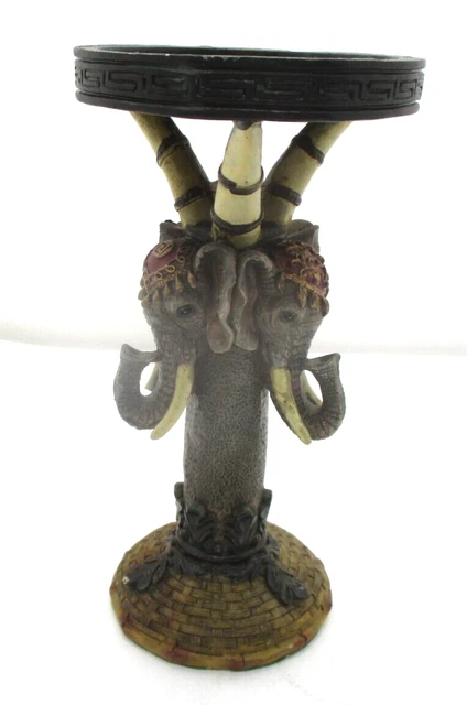 Kinda Neat Resin Elephant Candle or Whatever Stand