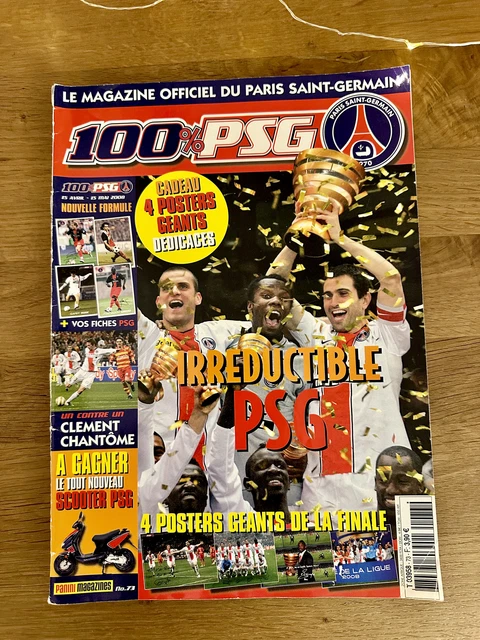 Bandiera PSG Finale Coupe De La Ligue 2008 - 110x90 Cm - Autentica RC Lens