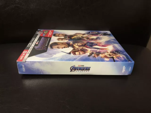 Avengers Endgame Target exclusif 4K Ultra HD/Blu-ray/Numérique NEUF 3