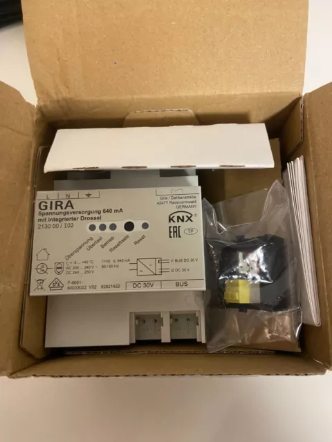 Gira 2130 00 EIB KNX Spannungsversorgung 640mA, NEU/OVP