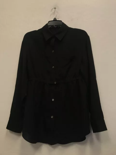 ALEXANDER WANG Men's Black Button up Shirt SIZE 4