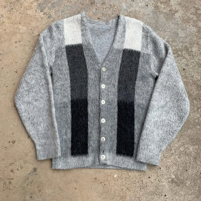 Vintage 1960’s/70’s Mohair Cardigan Sweater Small