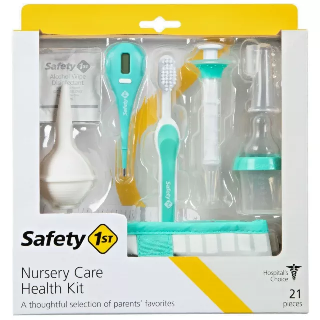 Nursery Care Health Kit | Hospital Choice | 21 piece Safety Kit | SAFETY 1st