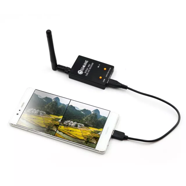 Eachine ROTG01 Pro UVC OTG 5.8G 150CH Full Channel FPV Receiver Audio For Phone#