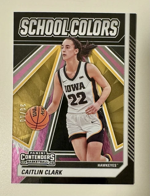 2024 Panini Caitlin Clark NIL College Collection Donruss Basketball Card #8 - NCAA Star Trading Card Collectible