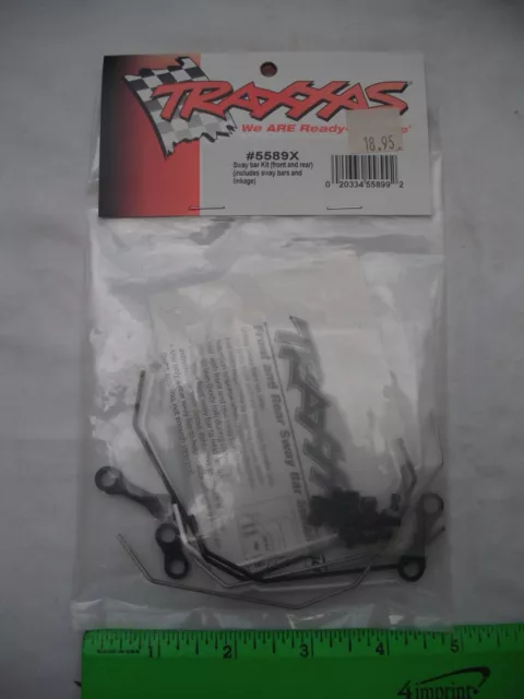 Traxxas 5589X Sway Bar Kit, Front and Rear, includes Linkage, RC R/C Car Parts