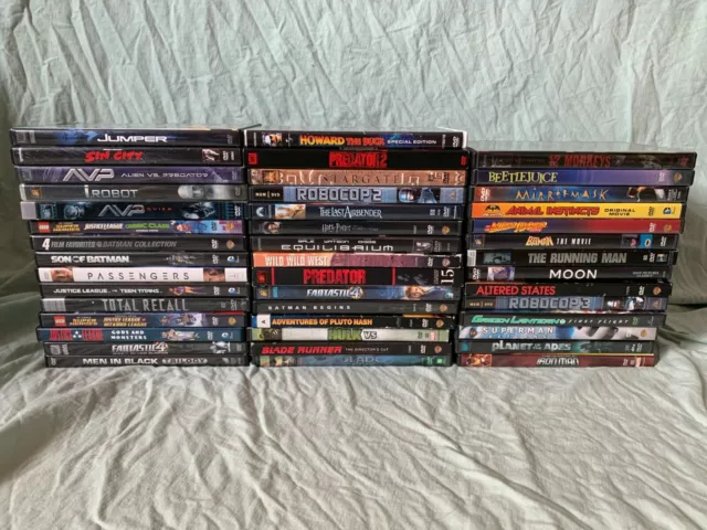 Science Fiction Fantasy DVD Liquidation Sale! Tons of DVDs To Pick From Sci fi