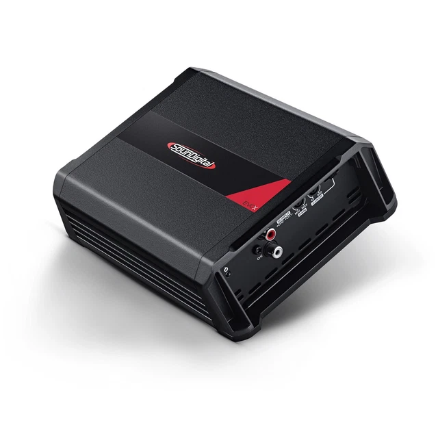 Mini amplificatore a 2 canali 1200W CarHifi 18,1x13,6x5,5 cm Barca Auto Bici