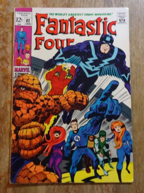 Marvel Comics Fantastic Four #82 1st Appearance of Zorr!