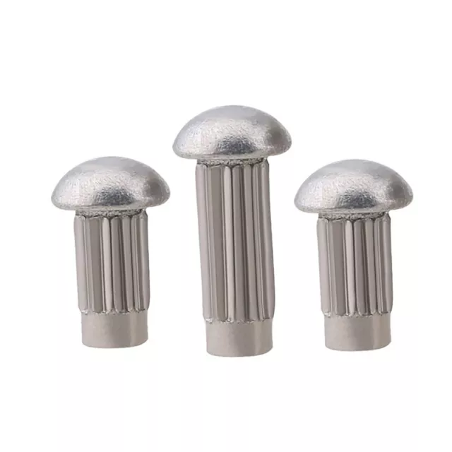 M2 M2.5 M3 Aluminum Round Pan Head Knurling Rivet Solid Rivets Fasteners
