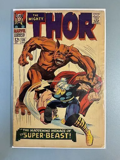 The Mighty Thor(vol. 1) #135 - 1st Mjolnir & 2nd App High Evolutionary - Key -