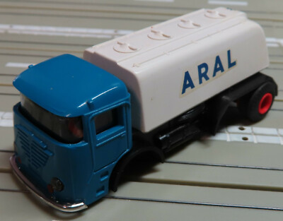 AMS 54343 Faller Ams Camion Büssing Double Essieu à Plateau Bleu pour Circuit 