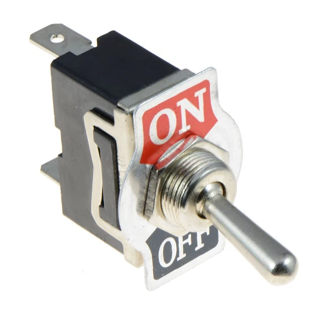 ON-OFF TOGGLE SWITCH SPST 15A 250VAC £3.19 - PicClick UK