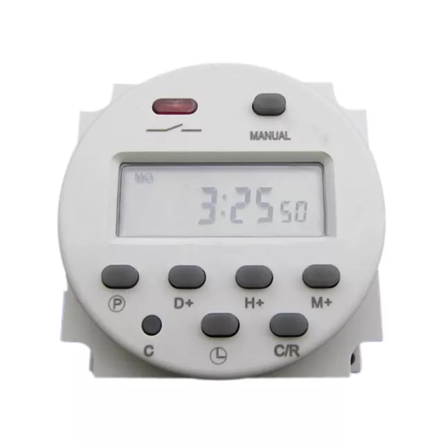 AC220V-240V 16A LCD digital programmierbaren Steuerung Power Timer-Zeitschalter