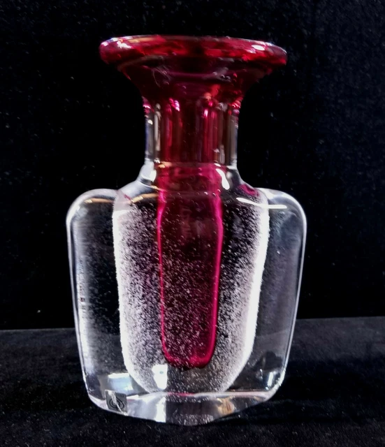 BERANEK SKRDLOVICE CZECH Bohemian Studio Art Glass Sea Foam Vase By Petr Hora £214.06 PicClick UK