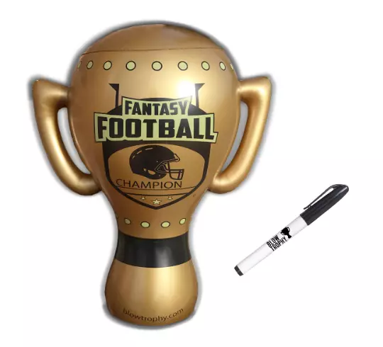 Fantasy Football Trophy Blow Trophy GIANT Inflatable 24" x 20" Annual Perpetual 3