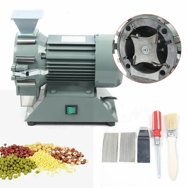 Continuous Feed mill grinder Corn Grain feed chopper Wheat Crusher TOP