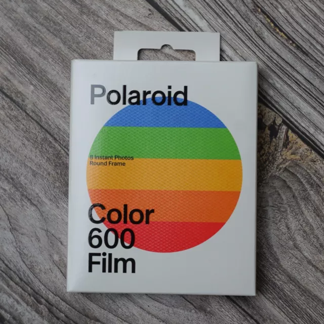 *NEW* Polaroid COLOR FILM FOR POLAROID 600 Type (ROUND frame) (FREE POST)
