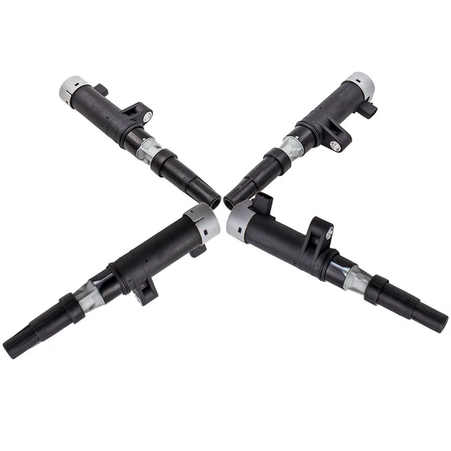 Lot De 4 Bobines D'Allumage Amrxuts 7700107177 – Compatibles Renault, Nissan, Opel (Clio, Megane, Laguna, Trafic, Etc.)
