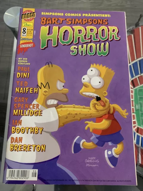 Bart Simpson Horror Show Comics Heft Nr. 8