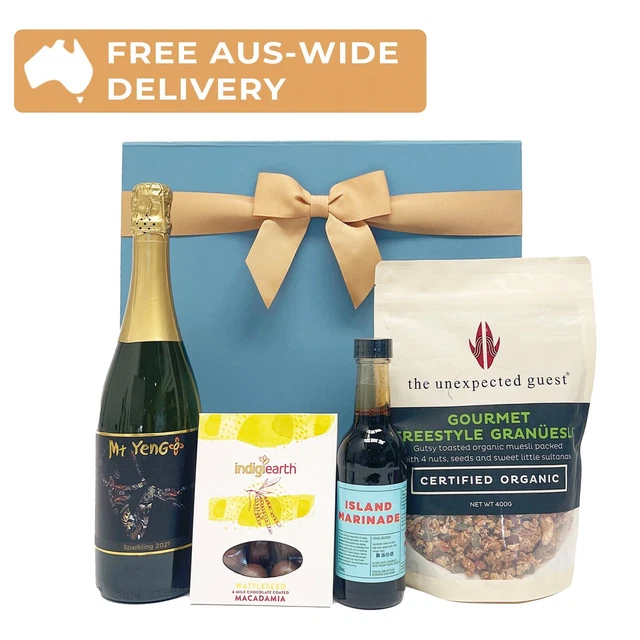 Tastes of Country Indigenous Hamper with Mt Yengo Sparkling