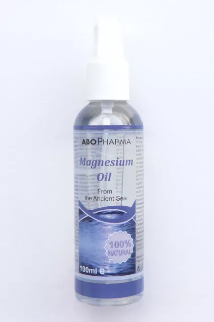 Aceite de magnesio 100% natural en aerosol minerales Zechstein BV del mar antiguo 100 ml