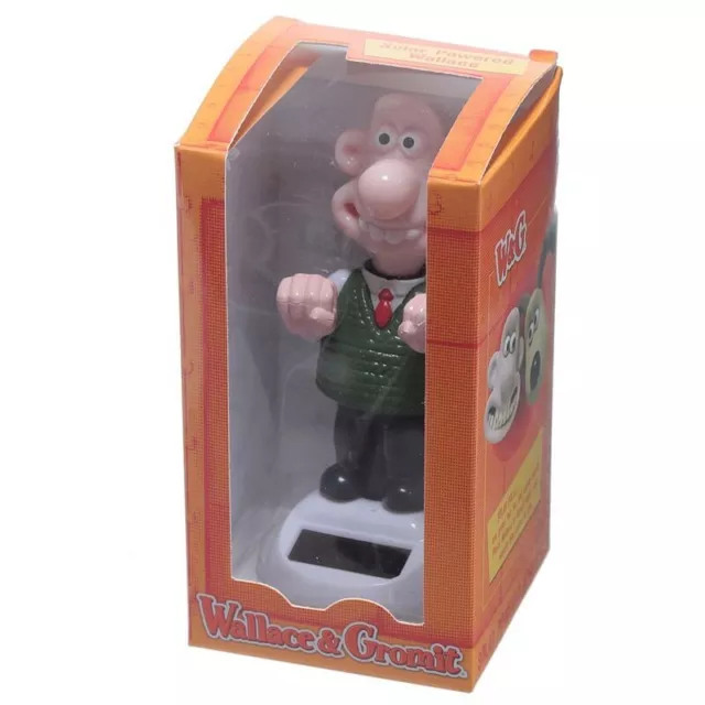 Novelty Wallace & Gromit 'WALLACE' Solar Powered Pal - NEW UK