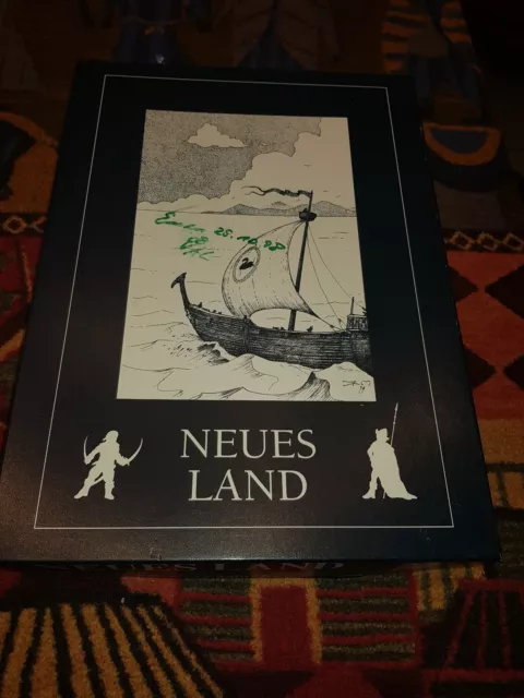 Neues Land ++ Fanfor Verlag ++ Valentin Hermann ++ Ungespielt ++ Signatur