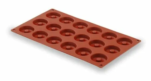 Lacor 66808- Stampo silicone mini-savarin 18 cavità (d9M)