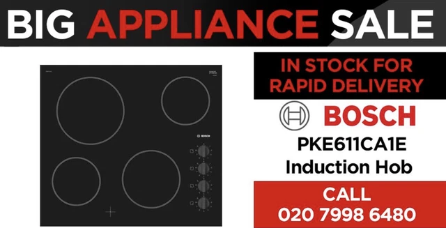 Bosch pke611ca1e electric shop ceramic hob