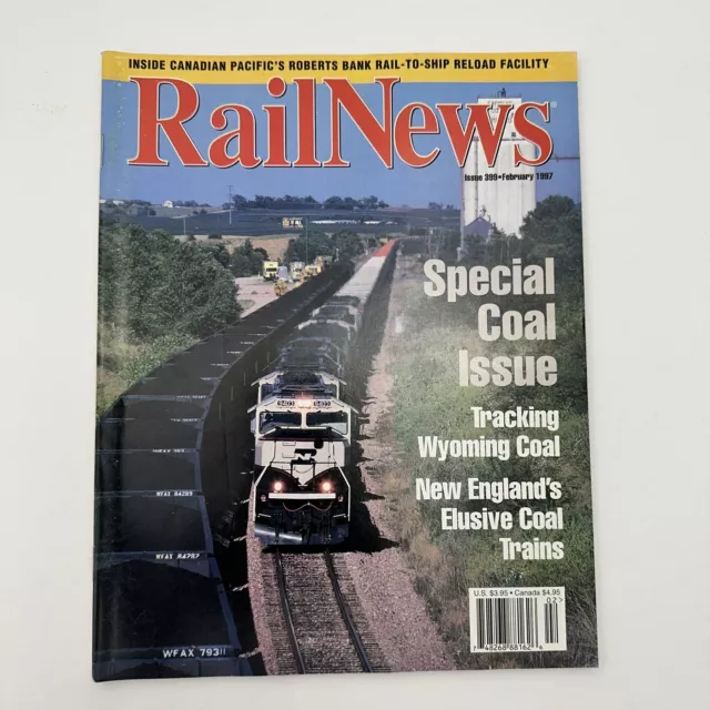 Rail News Train Magazine Back Issue #399 February 1997 Special Coal Issue