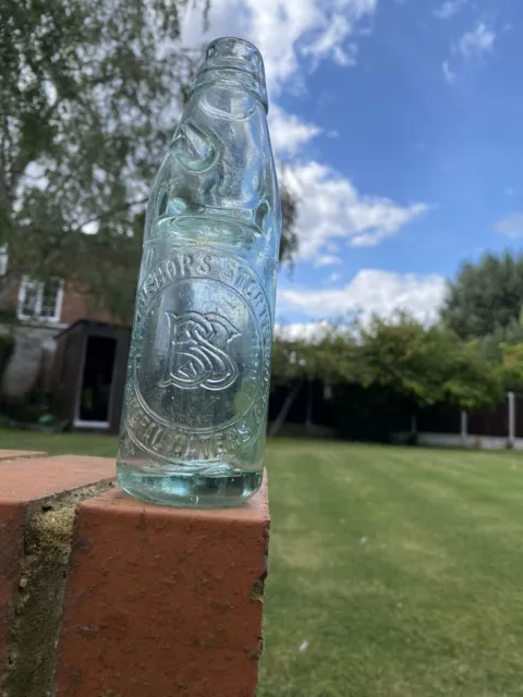 Bishops Stortford 6 Ounce Codd Bottle