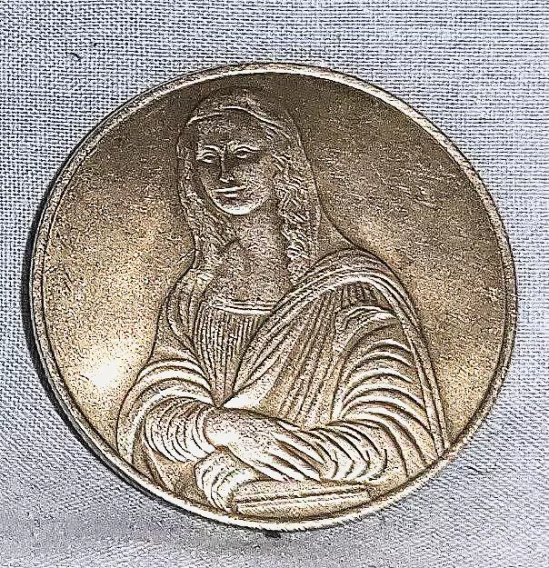 Maja　Erotic　Leonardo　Goya　EUR　LISA　MONA　IT　SILVER　Antique　Vintage　Coin　Nudity　PicClick　Desnuda　1,14