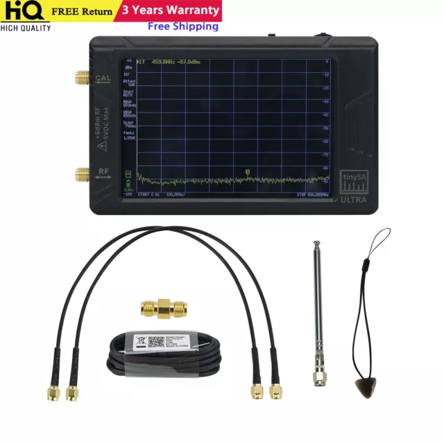 ULTRA 100k-5.3GHz RF Signal Generator Handheld Tiny Spectrum Analyzer for tinySA