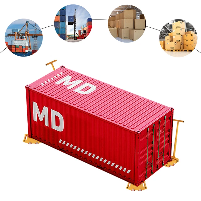 6 Ton 360° Dolly Skate Machinery Roller Mover Heavy Duty Cargo Trolley Casters