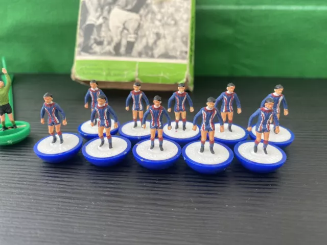 #ULTRA RARE Subbuteo Lw Lightweight HAND-PAINTED HP Ref 196 DUNDEE Team