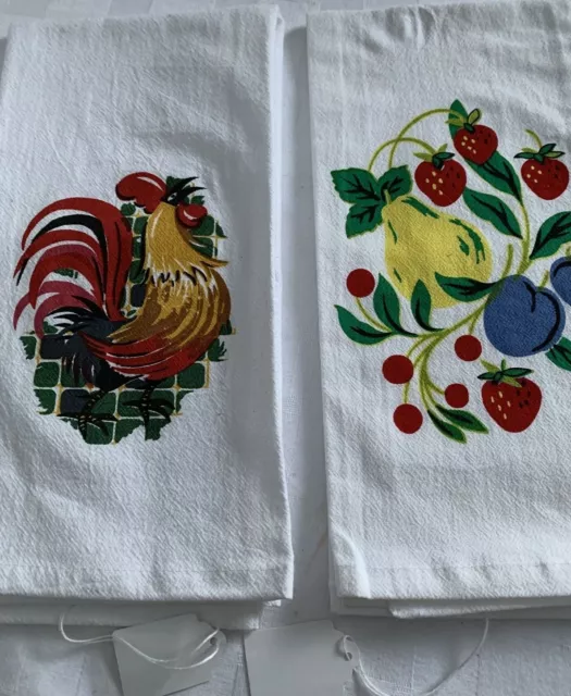 https://www.picclickimg.com/YK0AAOSwMFhf09GI/Country-Farm-Rooster-Kitchen-Dish-Hand-Towels-Fruit.webp