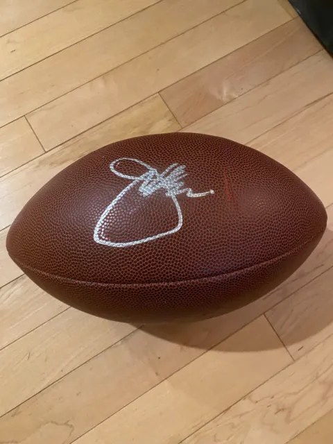 Joe Gibbs Washington Redskins HOF Coach Signed Autograph Auto Wilson Football