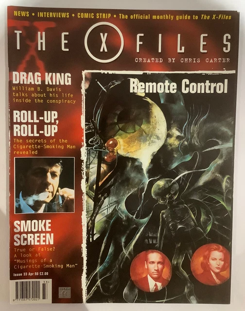 X File Magazine X-FILES THE OFFICIAL Magazine Titan comics Issue #33 Apr 98 Vintage ...