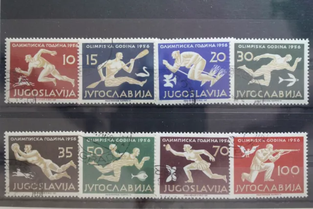Yugoslavia 804-811 Stamped #UG836