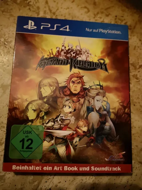 Jeu Sony Playstation 4 PS4 - Grand Kingdom Edition day one launch artbook OST