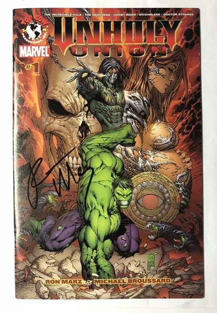Unholy Union #1 NM 2007 Top Cow    ⭐️Signed Ron Marz⭐️