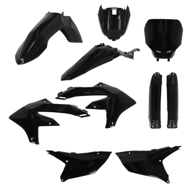 YAMAHA YZ250F 2024 YZ450F 2023 2024 Black Plastics kit + Airbox + Fork