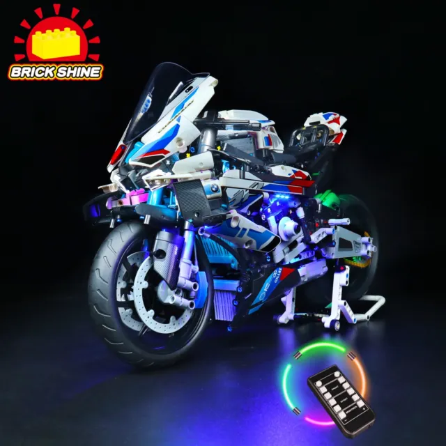 LocoLee LED Licht Kit für Lego 42130 Technic BMW M 1000 RR