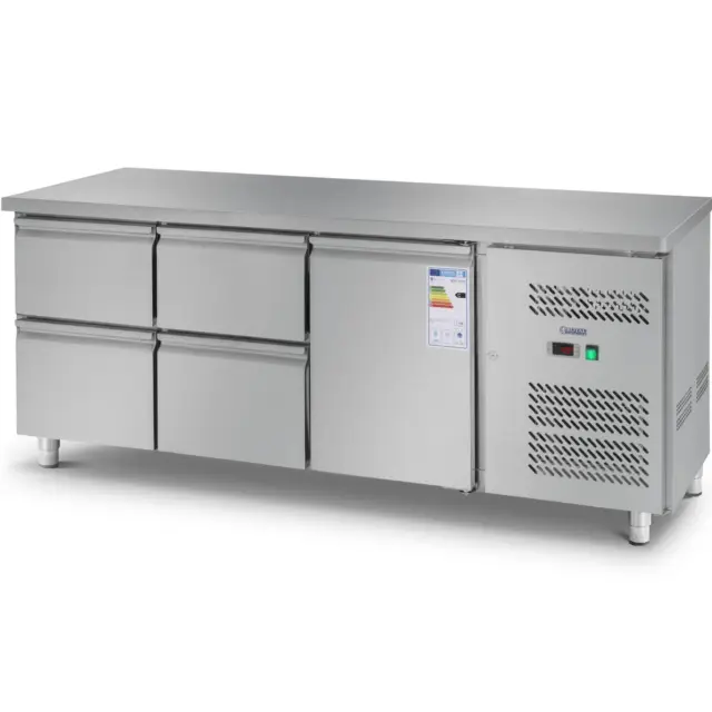Réfrigérateur De Réfrigérateur De Plan De Travail Avec La Table Refroidissement