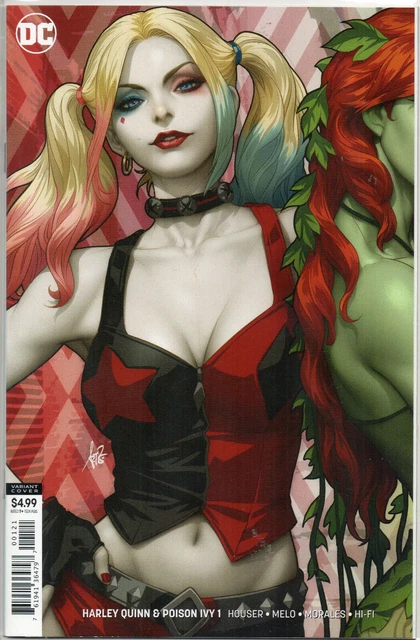 HARLEY QUINN & POISON IVY # 1 Stanley Artgerm Lau VARIANT 2019