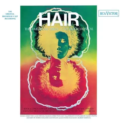 OST: HAIR (ORIGINAL BROADWAY CAST) (2LP COLOURED) +LP vinyl+