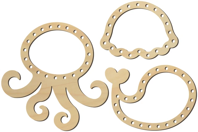 Motivos de hilado "Underwater World", conjunto de 3